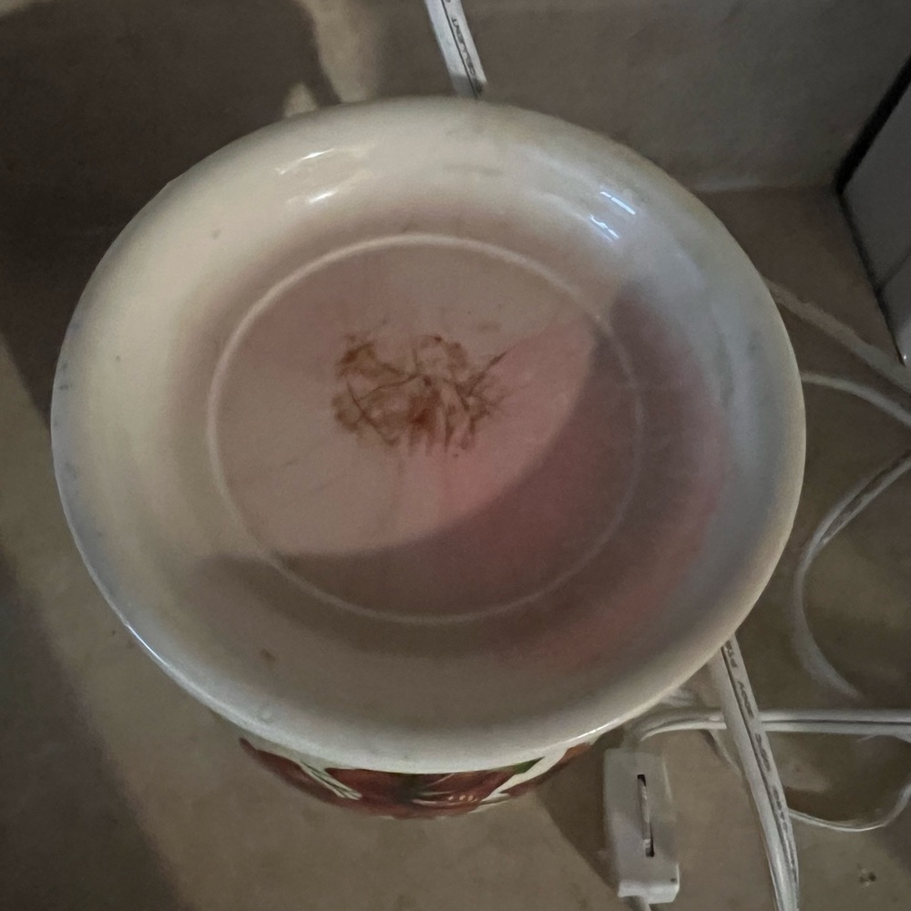 Floral Ceramic Wax Warmer - Picture 5 of 9